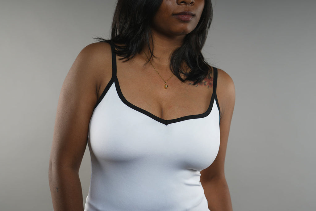 Sculptt Sweetheart Cami - White