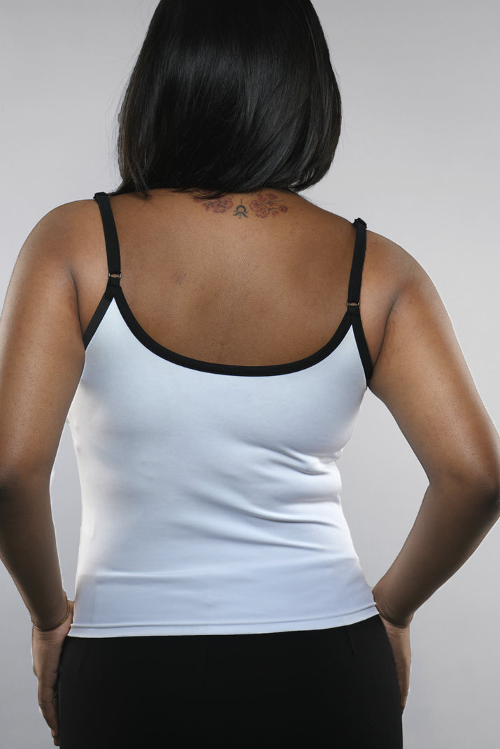 Sculptt Sweetheart Cami - White