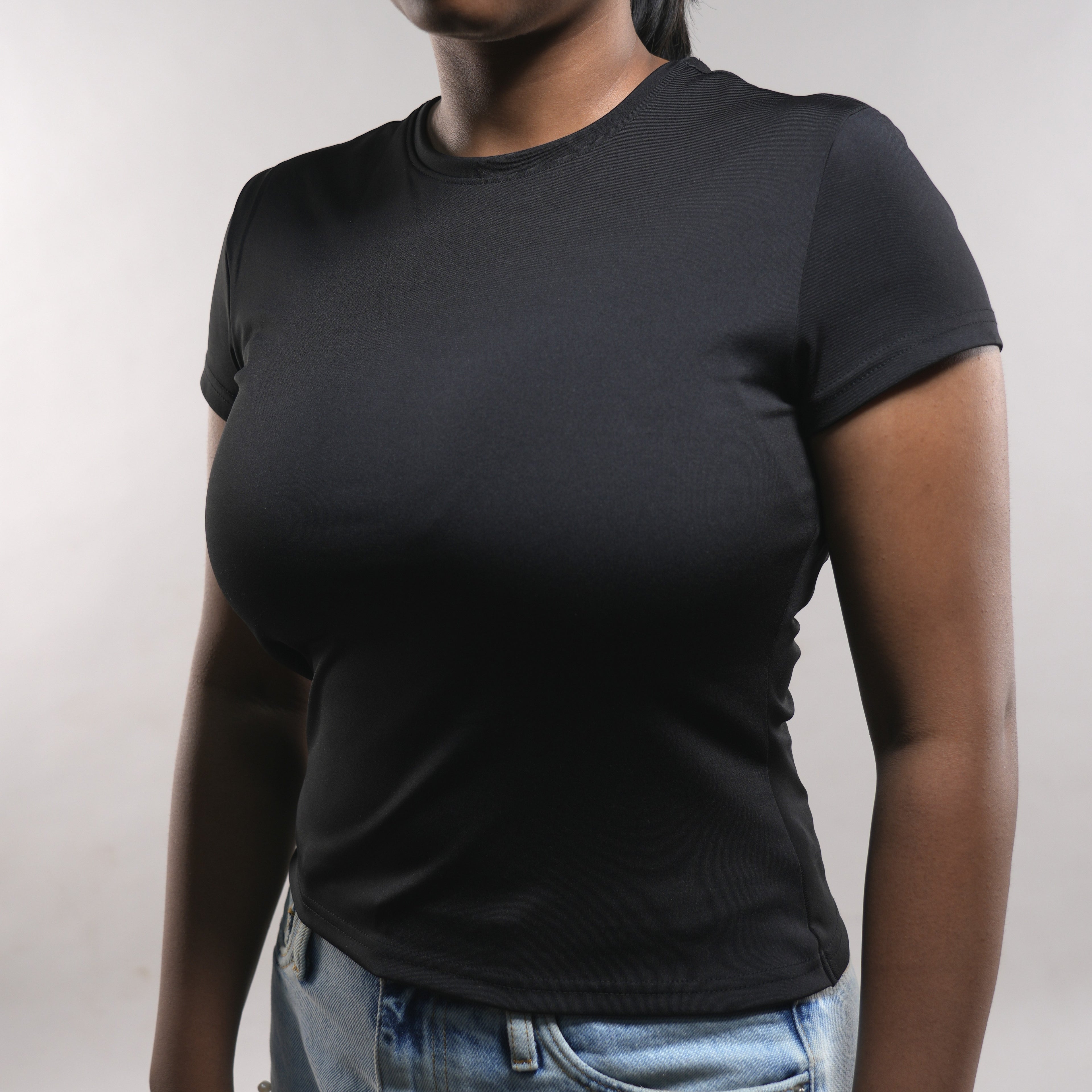 Sculptt Fitted Tee - Black